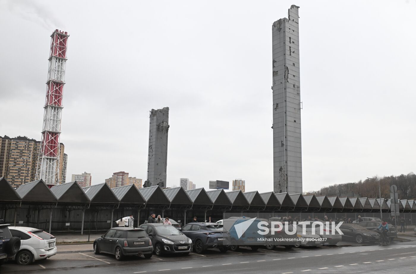 Russia Ice Complex Pillar Collapse