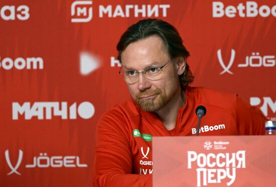 Russia Soccer Friendly Russia - Peru Preview