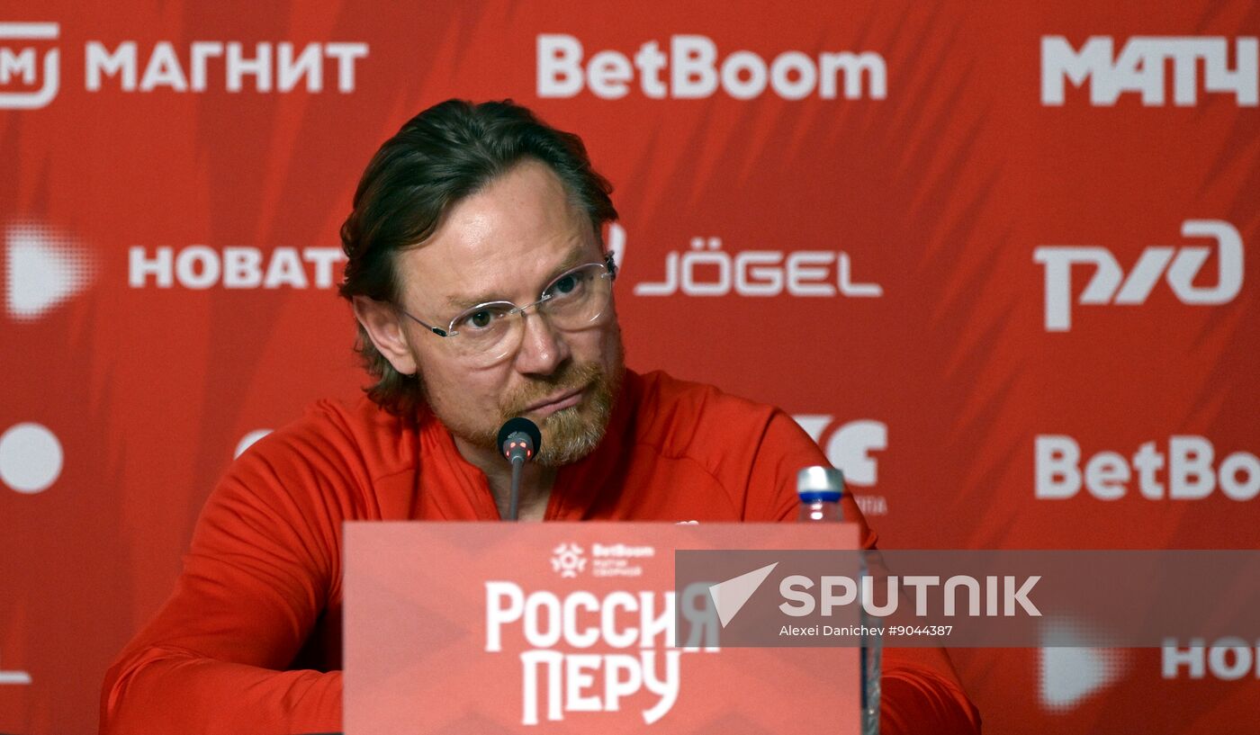 Russia Soccer Friendly Russia - Peru Preview