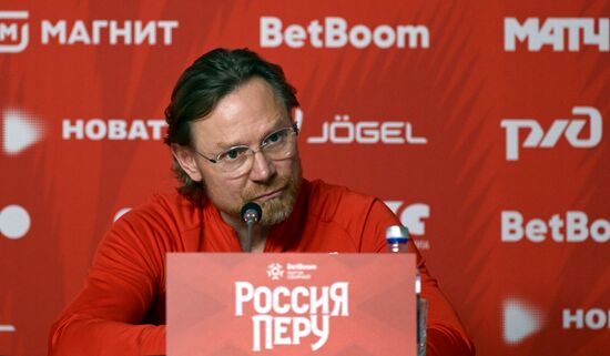 Russia Soccer Friendly Russia - Peru Preview