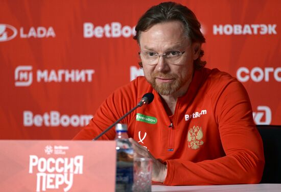 Russia Soccer Friendly Russia - Peru Preview