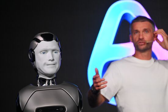 Russia Science AI Anthropomorphic Robot