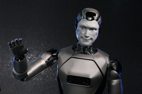 Russia Science AI Anthropomorphic Robot