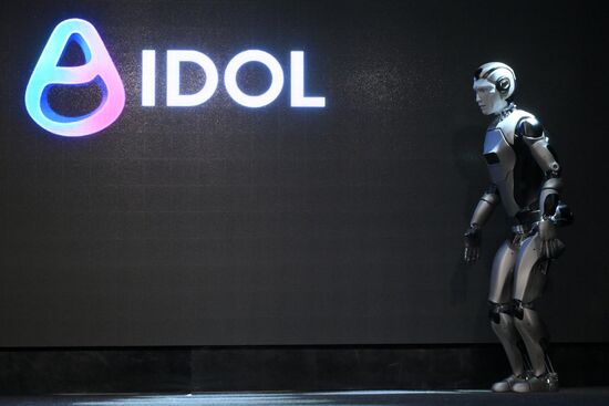 Russia Science AI Anthropomorphic Robot