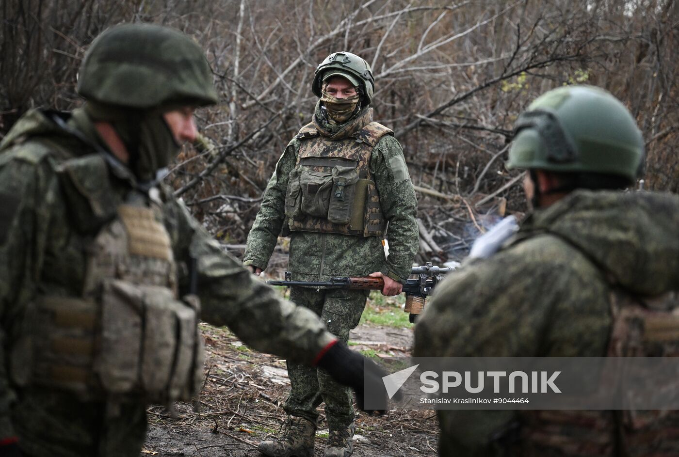 Russia Ukraine Military Operation Artillery Unit