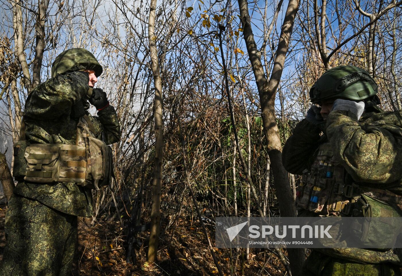 Russia Ukraine Military Operation Artillery Unit