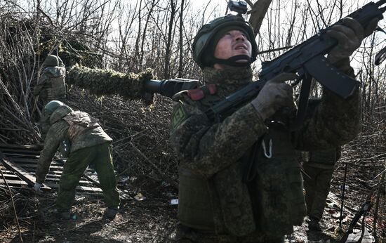 Russia Ukraine Military Operation Artillery Unit