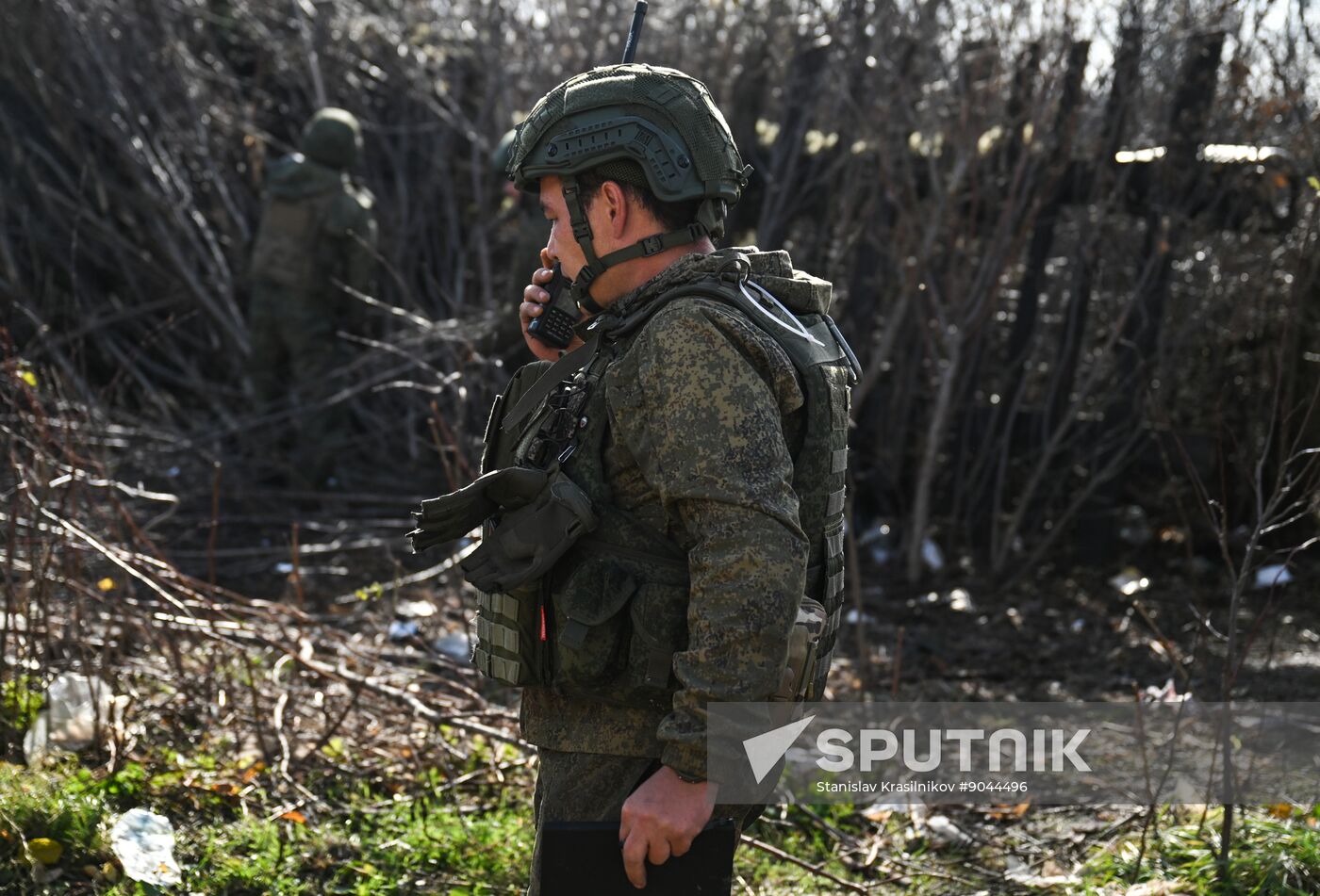 Russia Ukraine Military Operation Artillery Unit