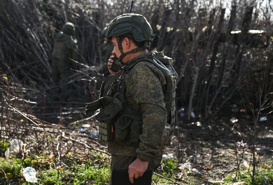 Russia Ukraine Military Operation Artillery Unit