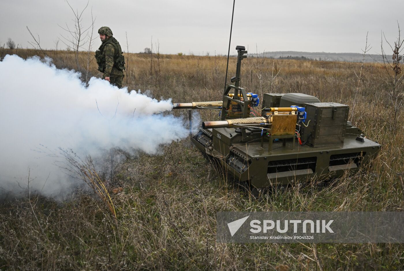 Russia Ukraine Military Operation RCB Troops Training