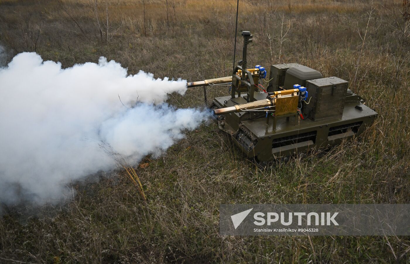 Russia Ukraine Military Operation RCB Troops Training