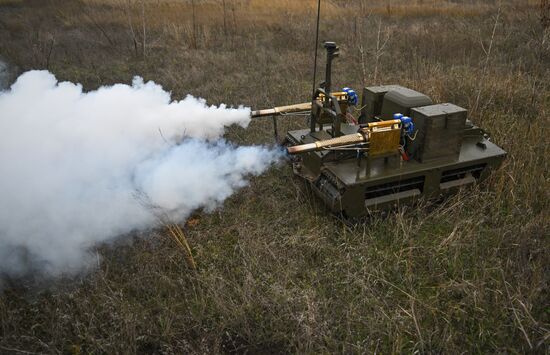 Russia Ukraine Military Operation RCB Troops Training