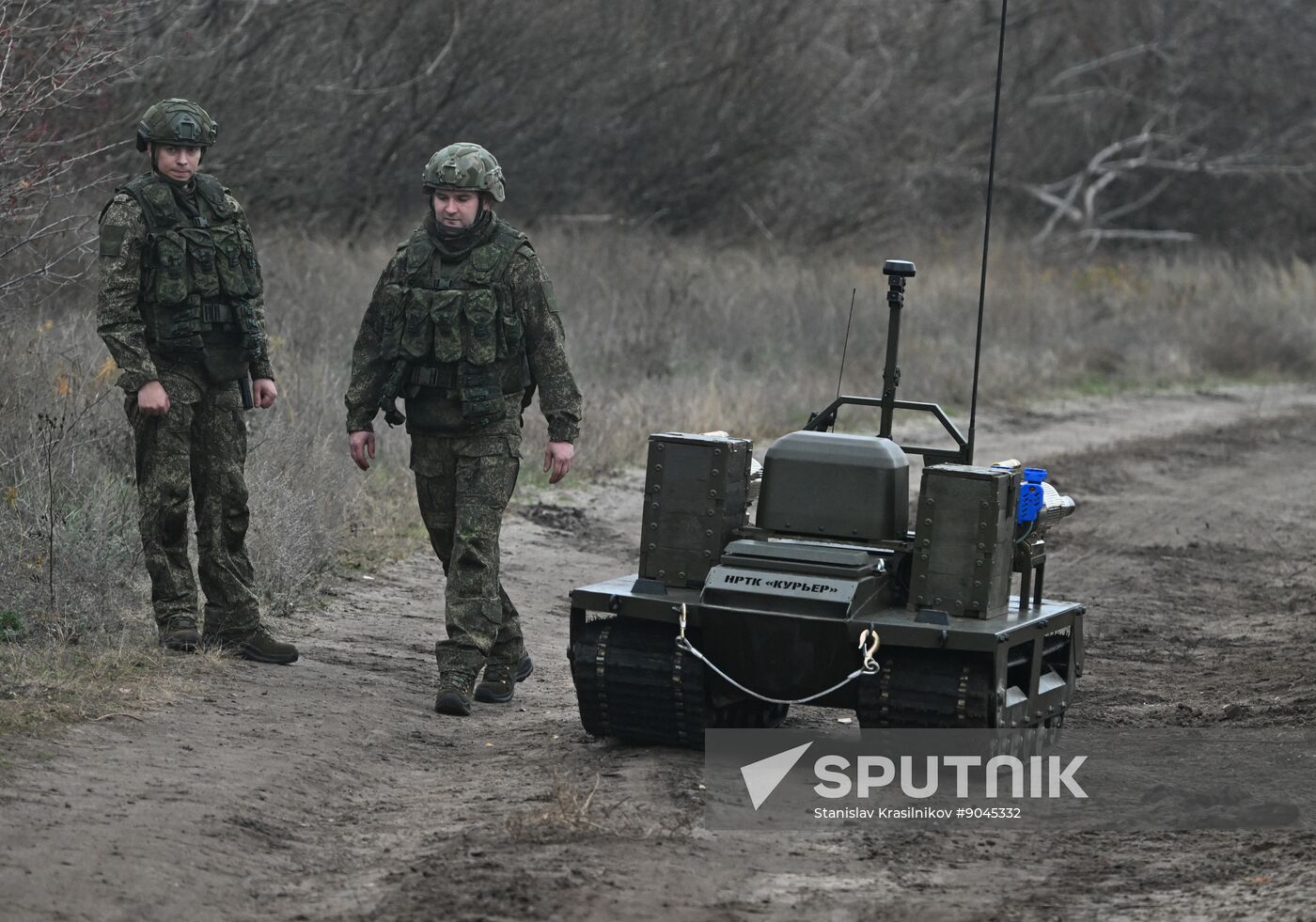 Russia Ukraine Military Operation RCB Troops Training