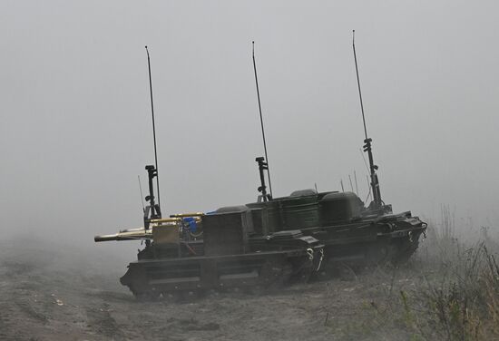 Russia Ukraine Military Operation RCB Troops Training