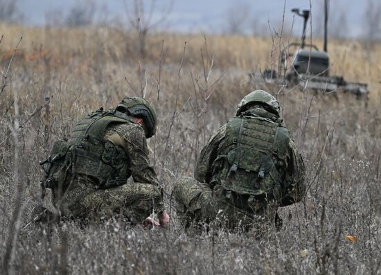 Russia Ukraine Military Operation RCB Troops Training