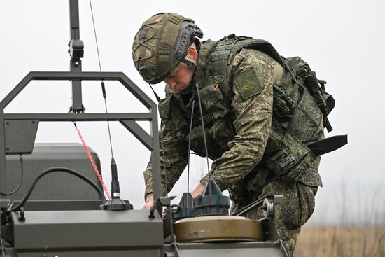 Russia Ukraine Military Operation RCB Troops Training