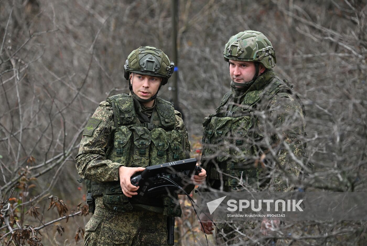 Russia Ukraine Military Operation RCB Troops Training