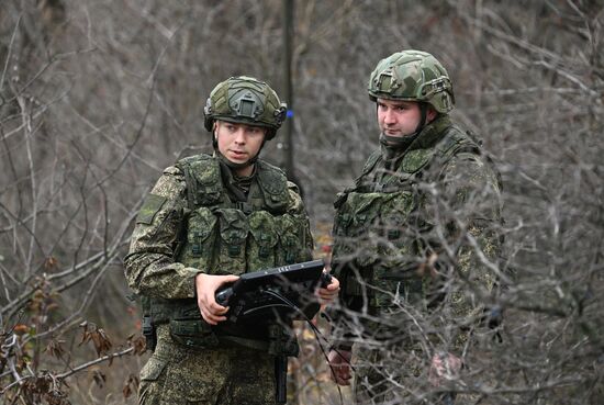 Russia Ukraine Military Operation RCB Troops Training