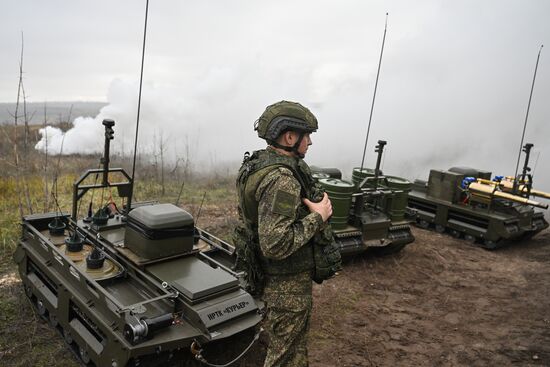 Russia Ukraine Military Operation RCB Troops Training