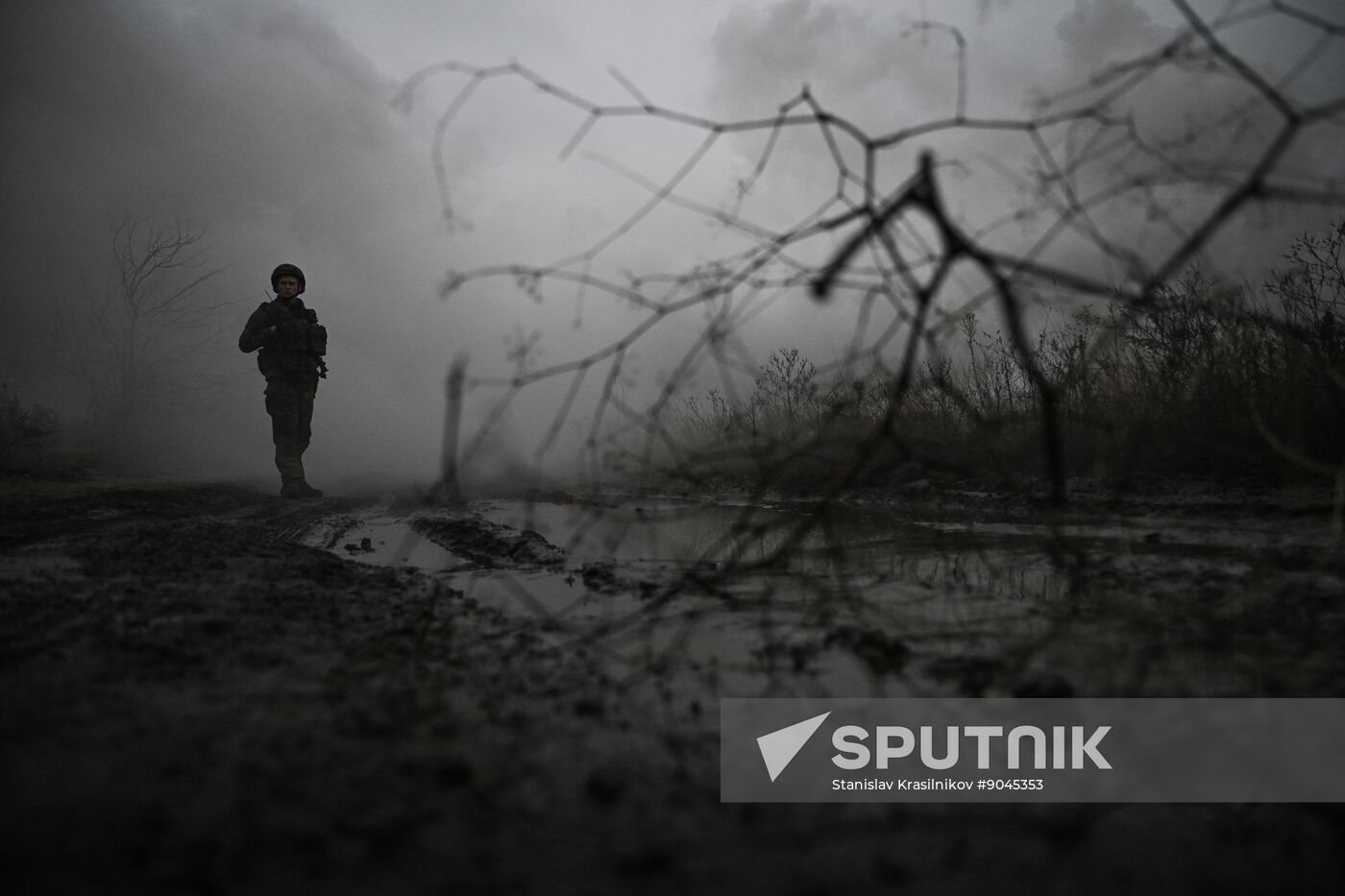 Russia Ukraine Military Operation RCB Troops Training