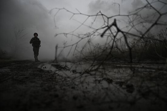 Russia Ukraine Military Operation RCB Troops Training