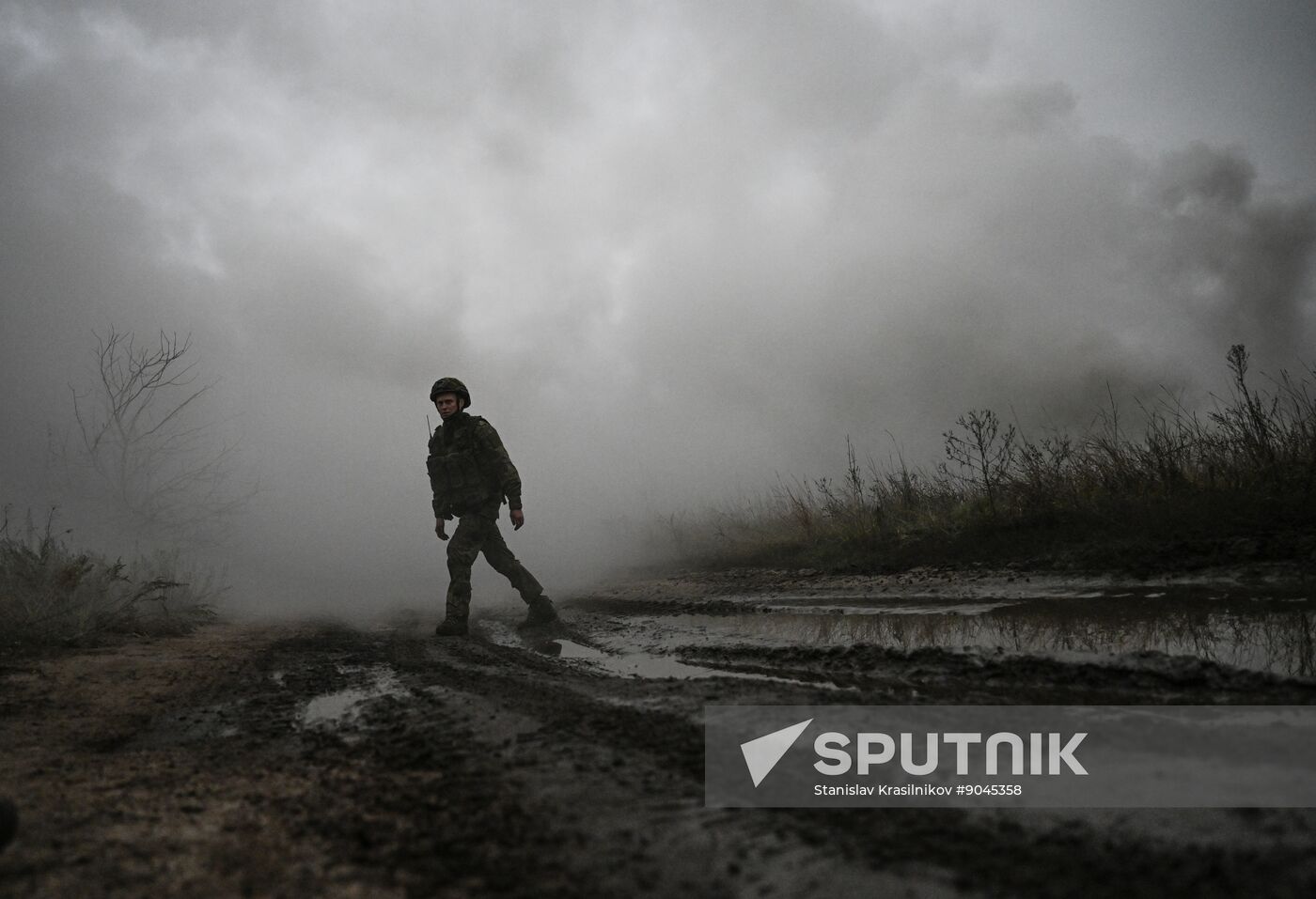 Russia Ukraine Military Operation RCB Troops Training