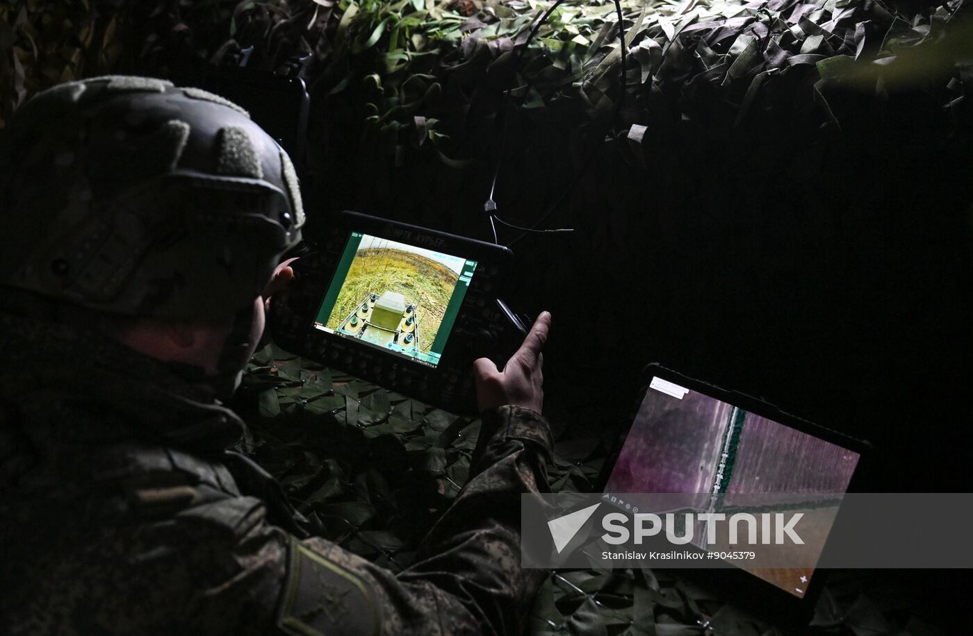 Russia Ukraine Military Operation RCB Troops Training