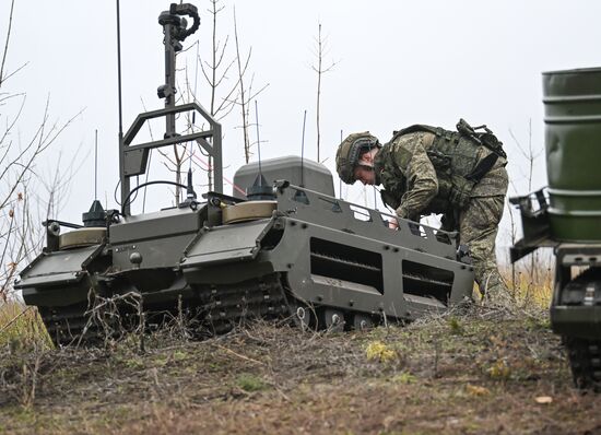 Russia Ukraine Military Operation RCB Troops Training