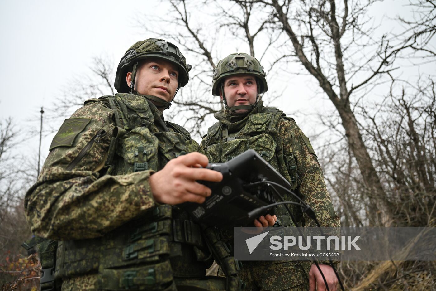 Russia Ukraine Military Operation RCB Troops Training