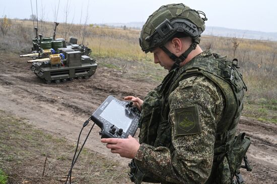Russia Ukraine Military Operation RCB Troops Training