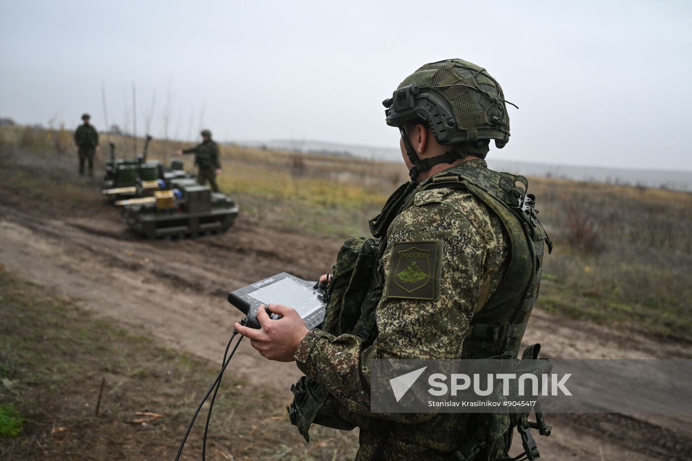 Russia Ukraine Military Operation RCB Troops Training
