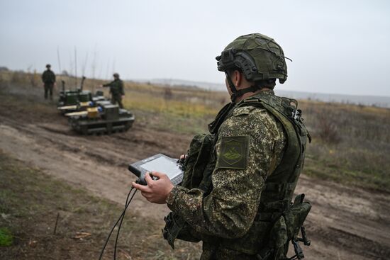 Russia Ukraine Military Operation RCB Troops Training