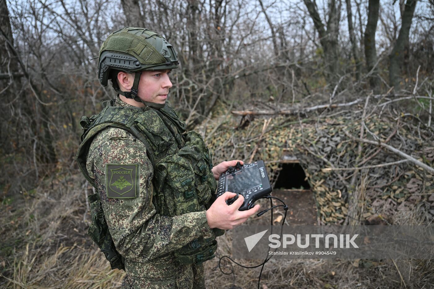 Russia Ukraine Military Operation RCB Troops Training