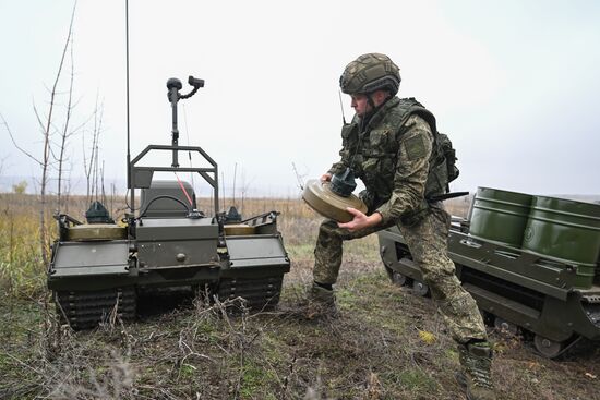 Russia Ukraine Military Operation RCB Troops Training