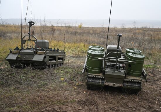 Russia Ukraine Military Operation RCB Troops Training