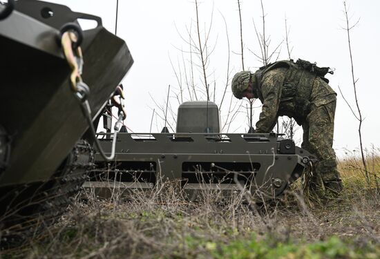 Russia Ukraine Military Operation RCB Troops Training