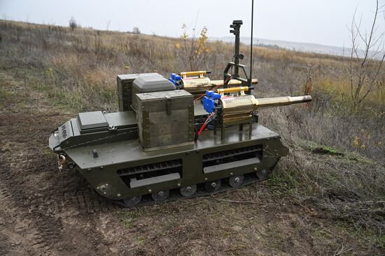 Russia Ukraine Military Operation RCB Troops Training