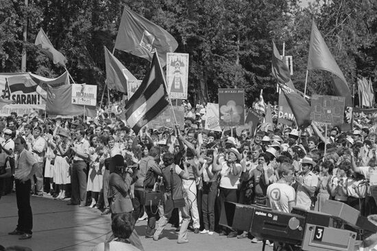 12th World Festival of Youth and Students in Moscow