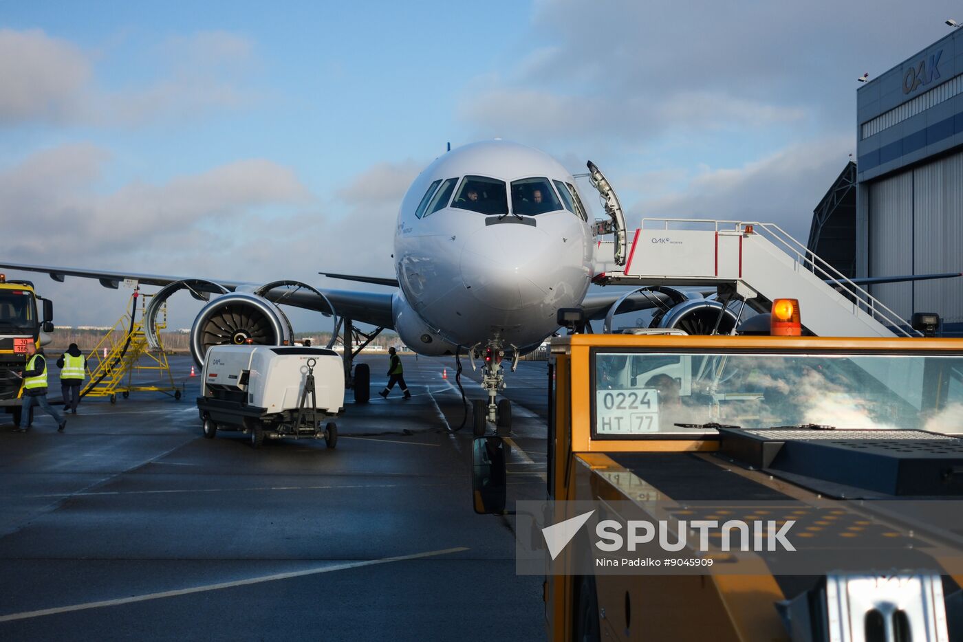 Russia New MC-21 Passenger Jet Tests