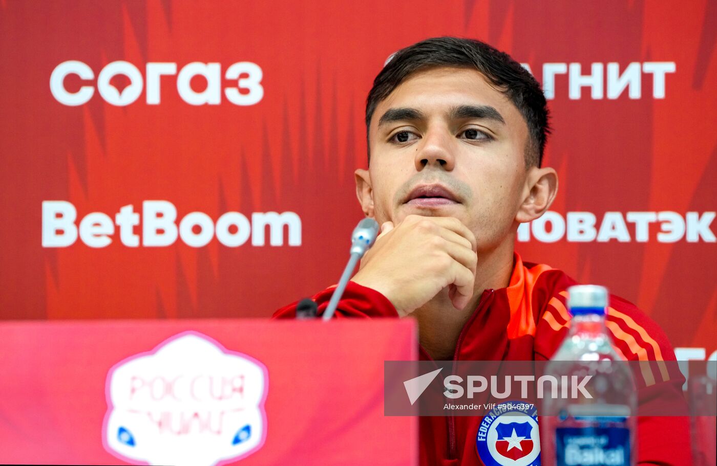 Russia Soccer Friendly Chile Training