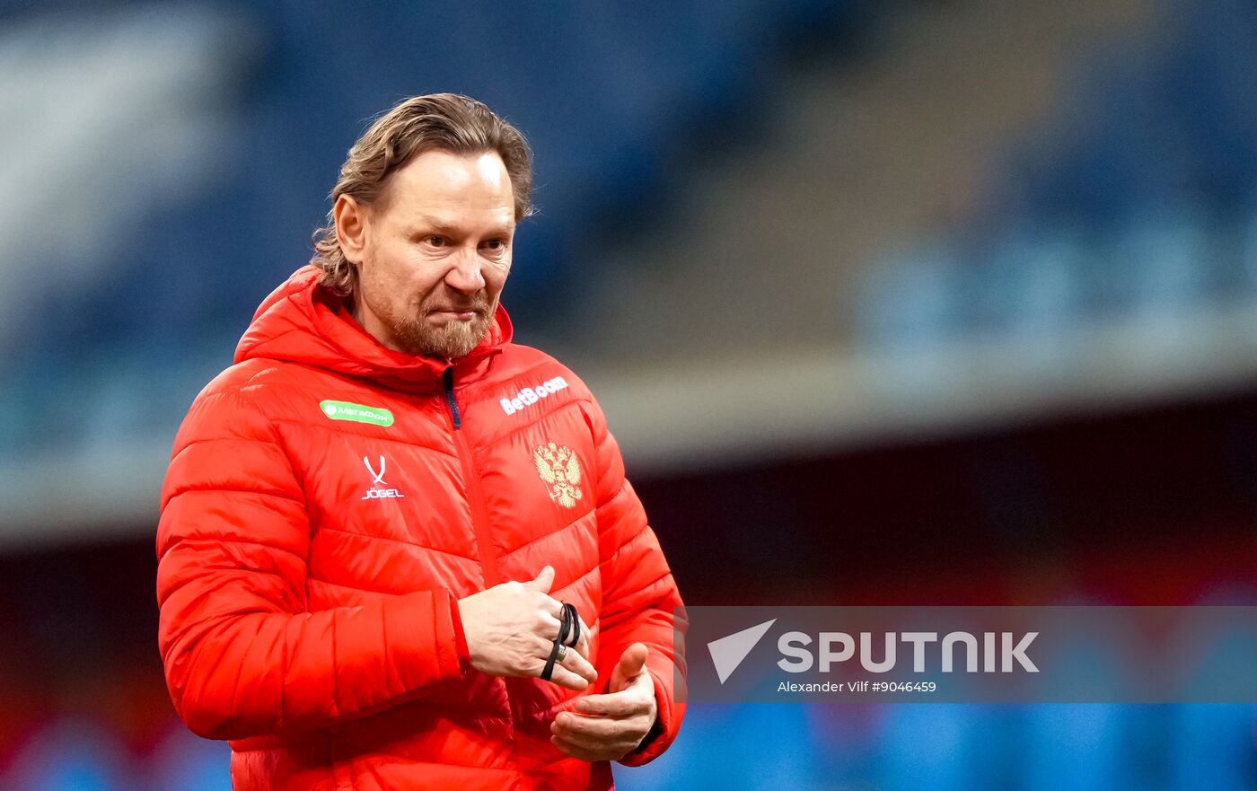 Russia Soccer Friendly Russia Training