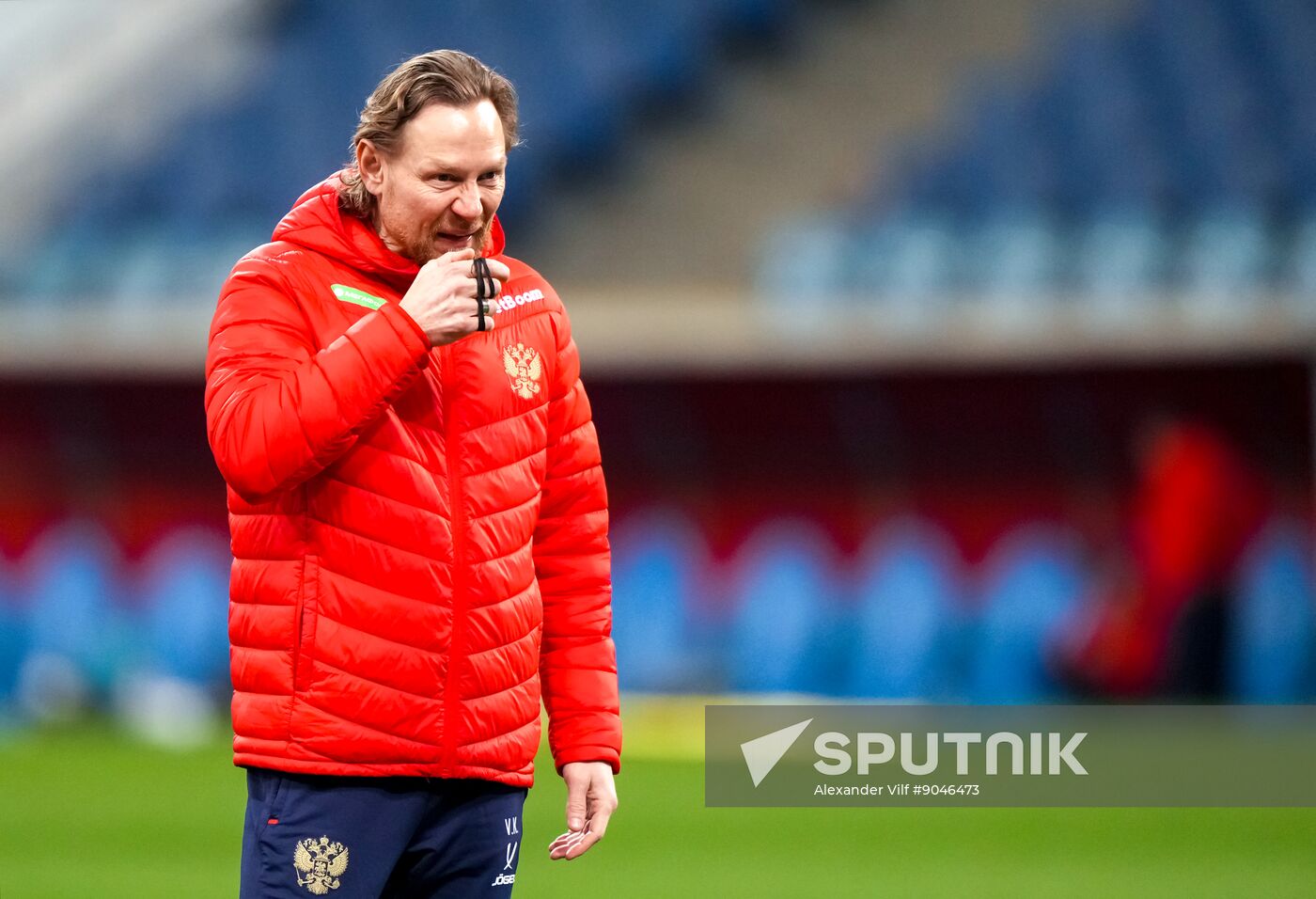 Russia Soccer Friendly Russia Training