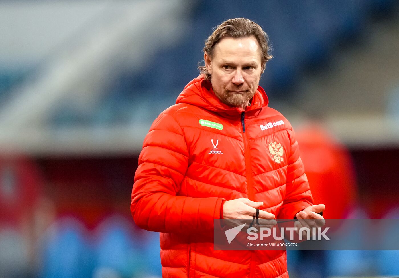 Russia Soccer Friendly Russia Training