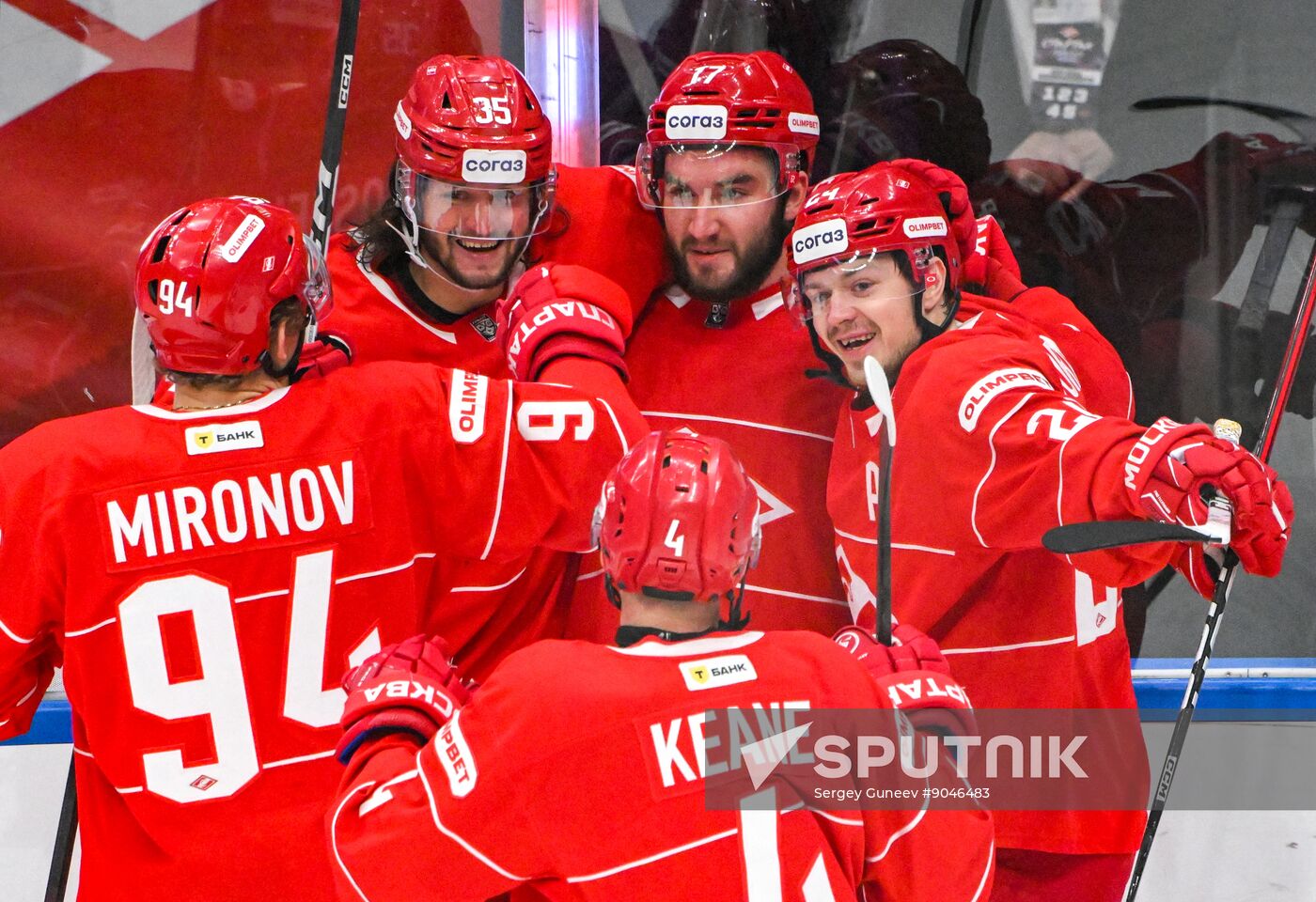 Russia Ice Hockey Kontinental League Spartak - Severstal