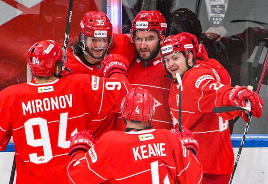 Russia Ice Hockey Kontinental League Spartak - Severstal