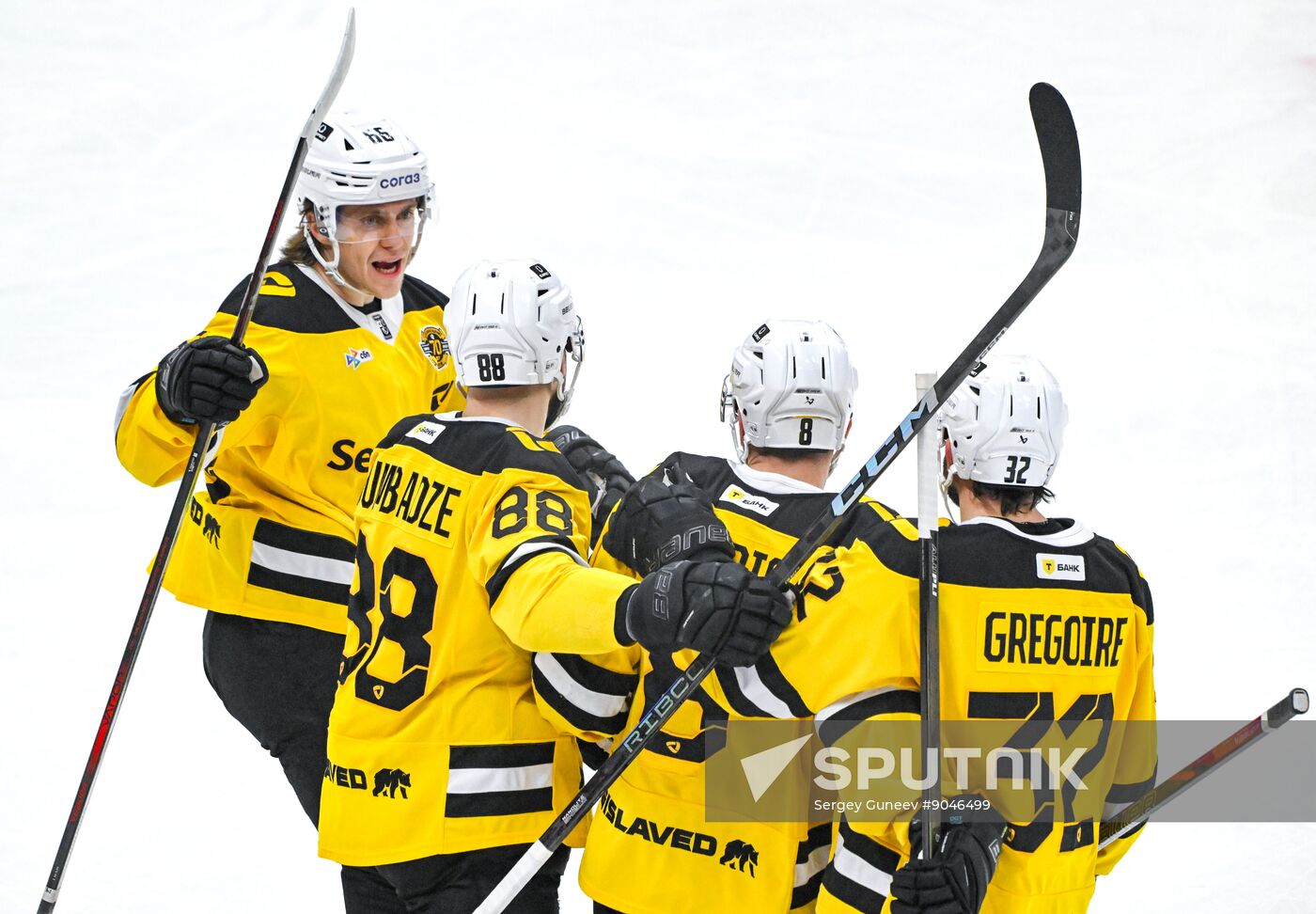 Russia Ice Hockey Kontinental League Spartak - Severstal