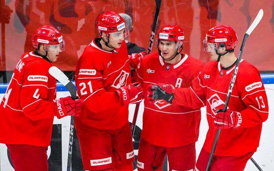 Russia Ice Hockey Kontinental League Spartak - Severstal