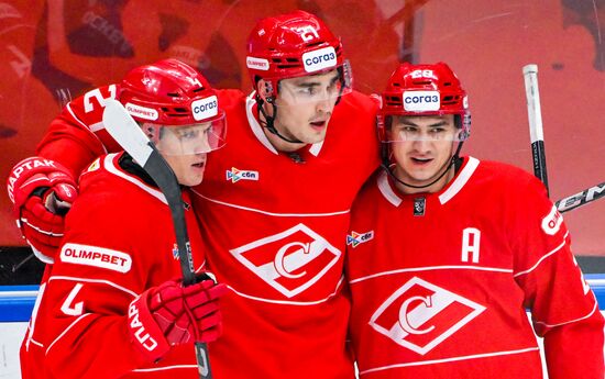 Russia Ice Hockey Kontinental League Spartak - Severstal