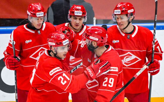 Russia Ice Hockey Kontinental League Spartak - Severstal
