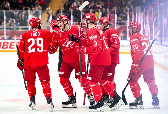 Russia Ice Hockey Kontinental League Spartak - Severstal